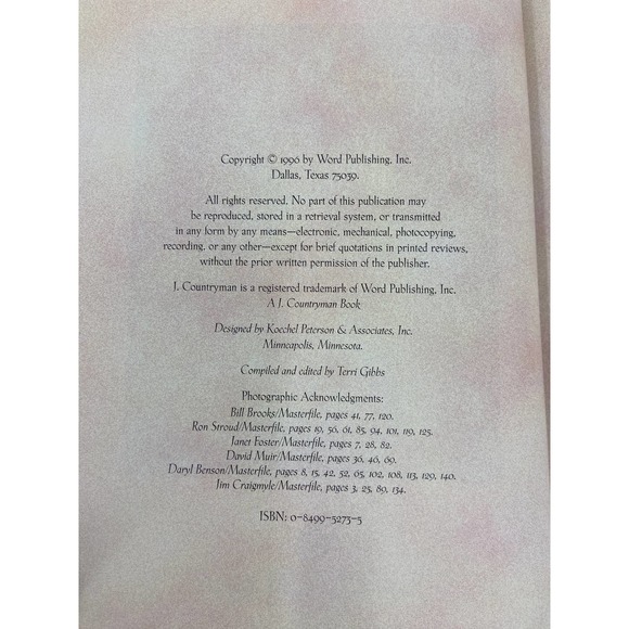 The Glory of Christmas 1996 Inspirational Writings Hard Cover Book Religious - Picture 3 of 6